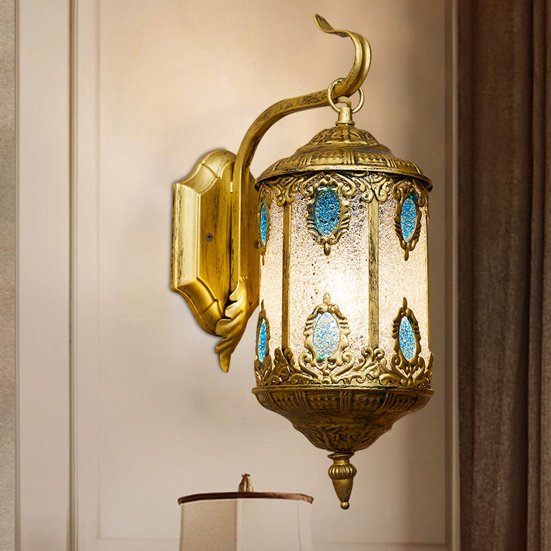 Zeitgenössische Boho Eisen Retro Kreative Mediterrane Stil 1-Licht Wandleuchte 