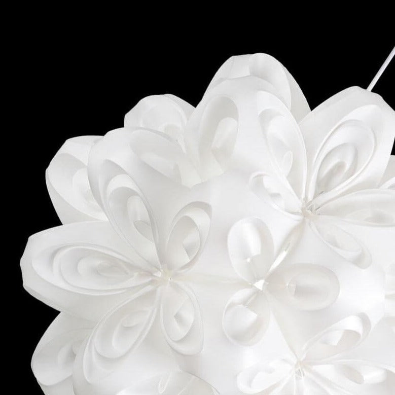 Nordic Simple Acrylic Origami Flower Ball 1-Light Pendant Light