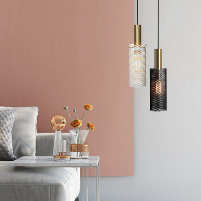 Industrial Creative Metal Hollow Honeycomb 1-Light Pendant Light