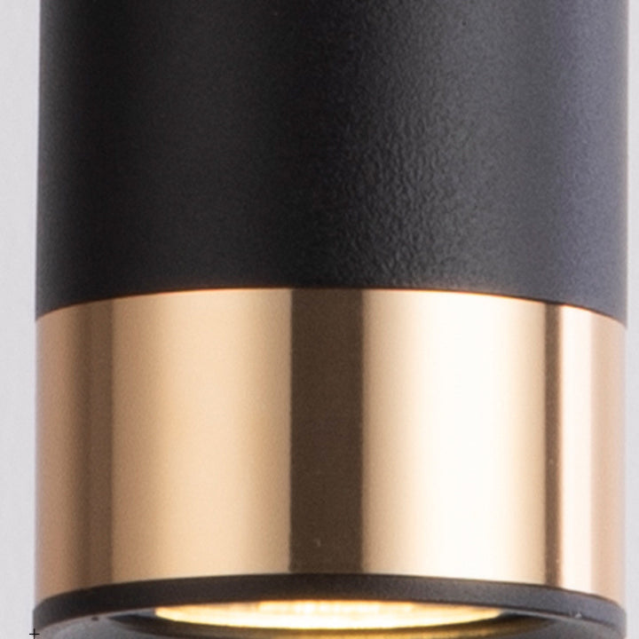 Modern Minimalist Column Iron Mini 1-Light Pendant Light For Living Room