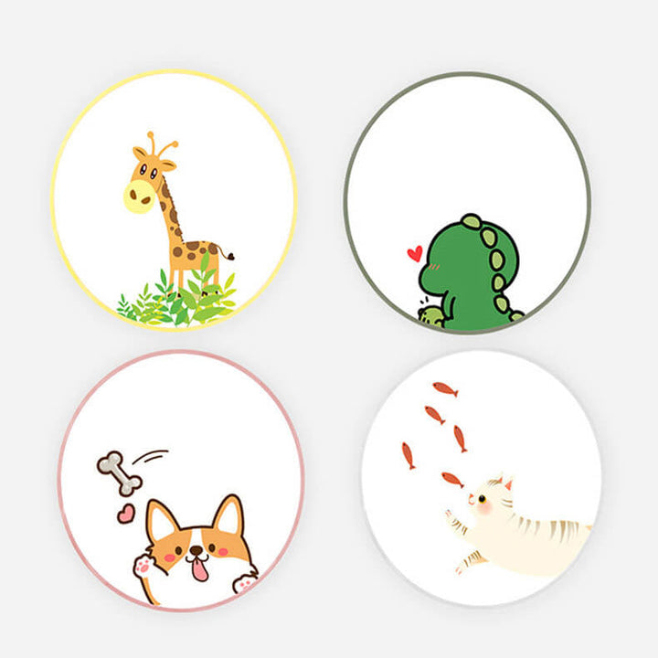 Plafonnier LED rond coloré et créatif pour enfants 