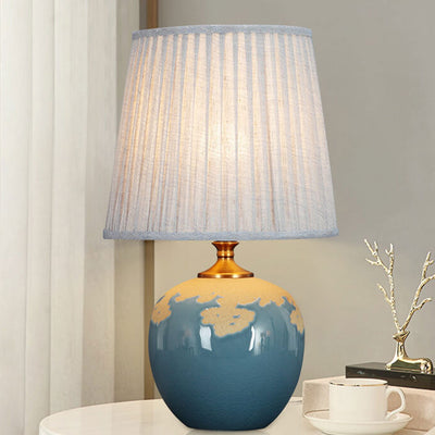 Nordic Light Luxus-Keramik-Tischlampe mit 1 Leuchte 