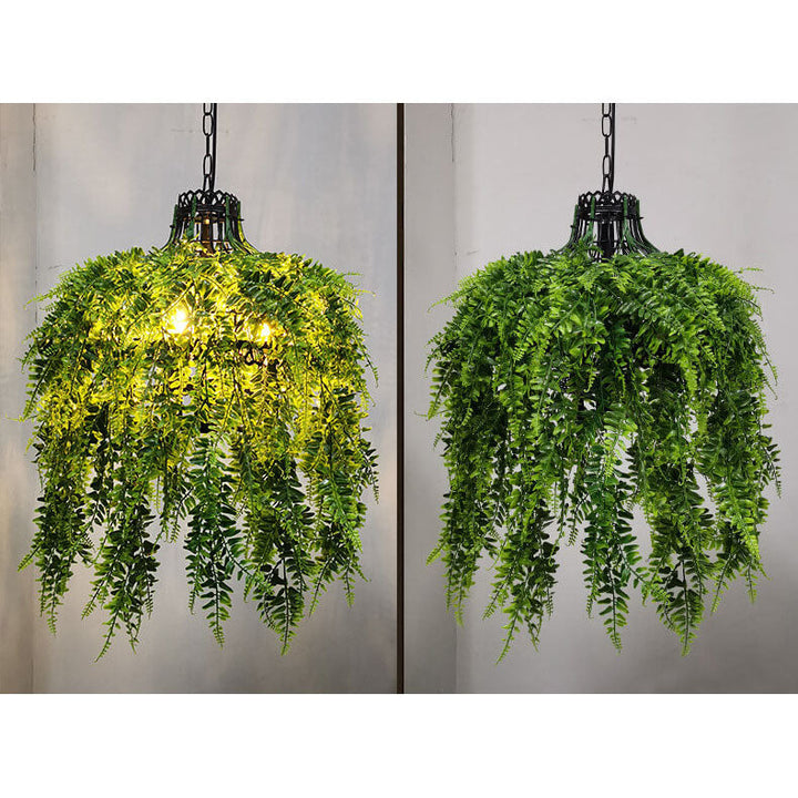 Creative Plant Vine Decorative 3-Light Chandelier