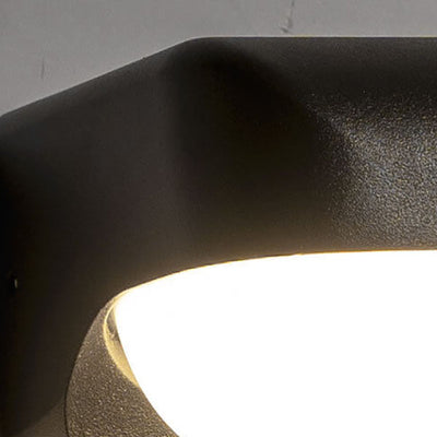 Applique murale ovale rétro européenne en aluminium moulé sous pression, 1/2 lumières, pour intérieur et extérieur, étanche, pour Patio 