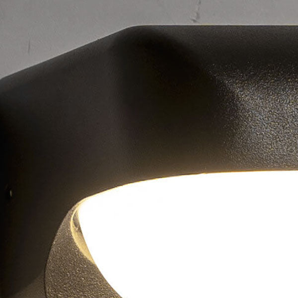 Applique murale ovale rétro européenne en aluminium moulé sous pression, 1/2 lumières, pour intérieur et extérieur, étanche, pour Patio 