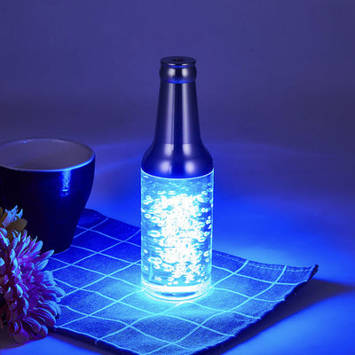Lampe de table LED décorative tactile rechargeable Creative Luminous Wine Bottle 