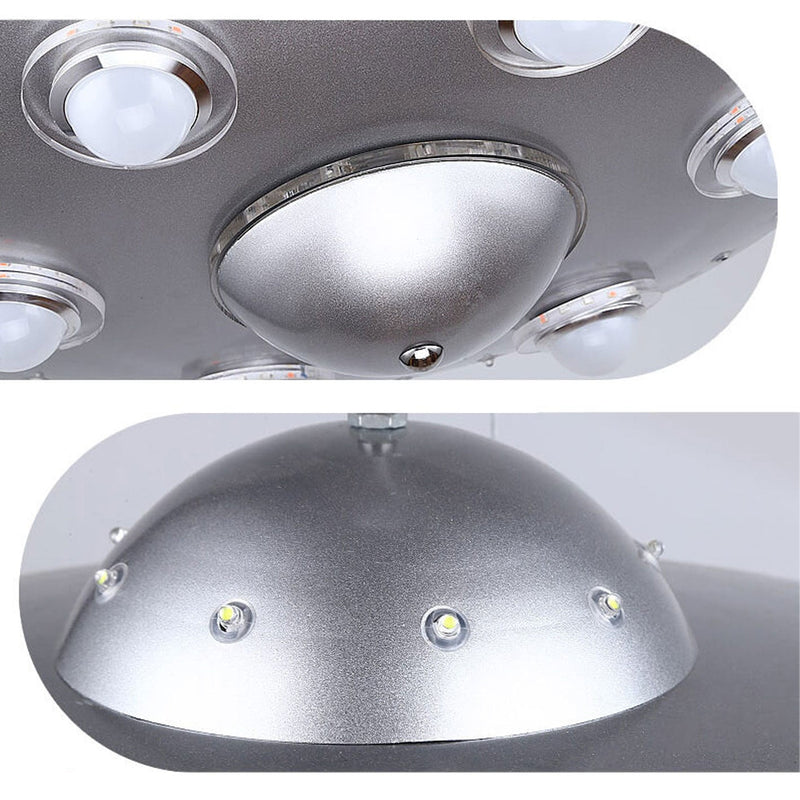ثريا أطفال LED على شكل طبق طائر كرتوني مبتكر 