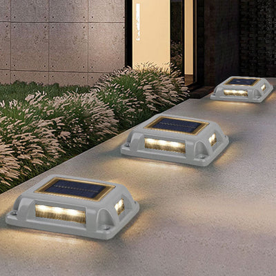 Rechteckiges, druckfestes, wasserdichtes LED-Gartenstufenlicht aus Aluminiumlegierung für den Außenbereich
