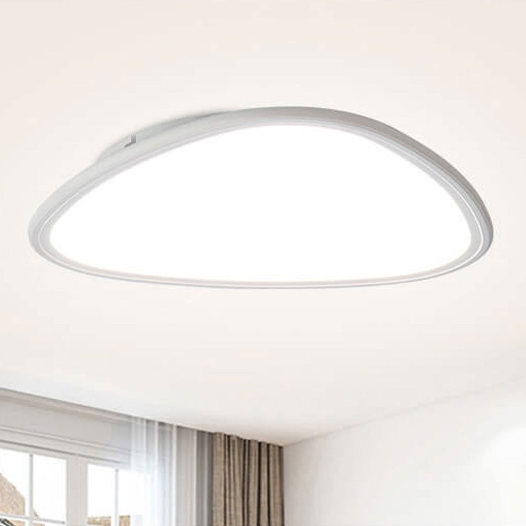Moderne minimalistische Aluminium Acryl Runde Dreieck LED Unterputz Deckenleuchte 
