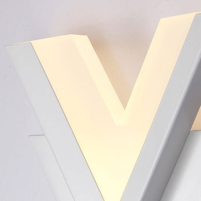 Minimalist Creative V Shape LED Wall Sconce Lamp