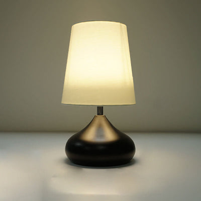 Modern Simplicity ABS Lampshade Multiple Switch Options LED Table Lamp