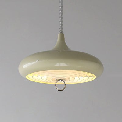 Moderner minimalistischer reiner weißer, höhenverstellbarer Eisen-Acryl-3-Licht-Kronleuchter 