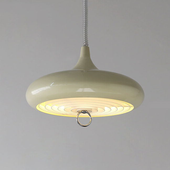 Moderner minimalistischer reiner weißer, höhenverstellbarer Eisen-Acryl-3-Licht-Kronleuchter 