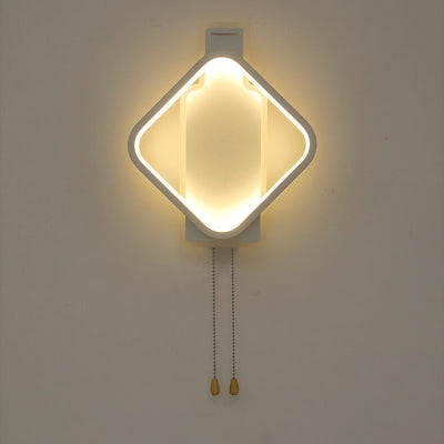 Modern Creative Square Color Light LED Wall Sconce Lamp