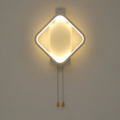 مصباح حائط LED عصري مربع الشكل بلون إبداعي 