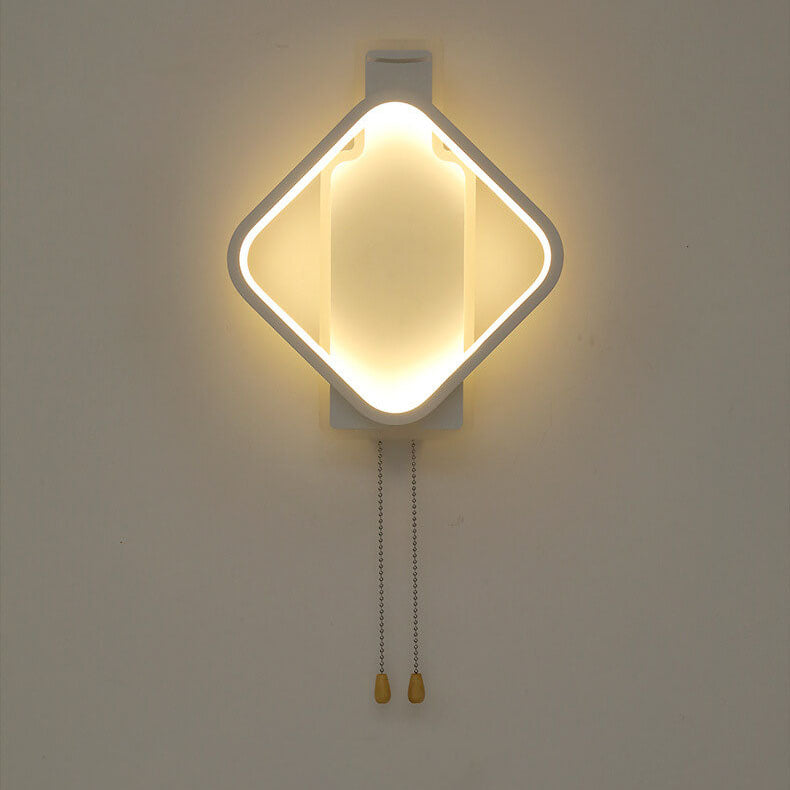 مصباح حائط LED عصري مربع الشكل بلون إبداعي 