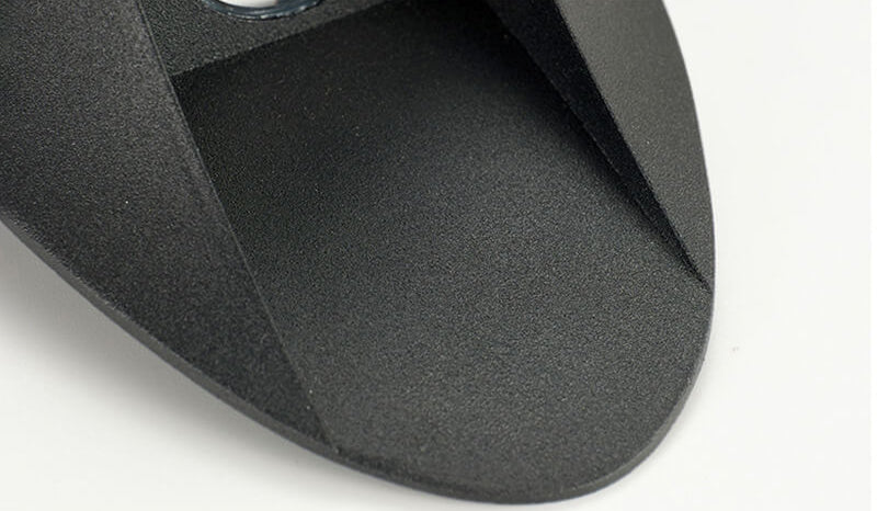 Lámpara de Aplique de Pared Impermeable LED para Exterior de Aluminio de Forma Oval Simple y Plana 