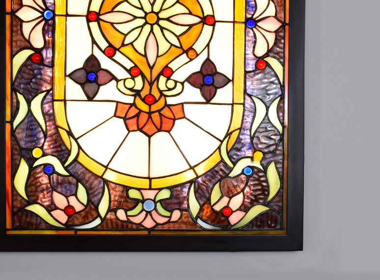 Creative Luxury Stained Glass Tiffany LED Wall Sconce Lamp