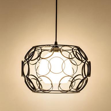 Modern Creative Wrought Iron 1-Light Pendant Light