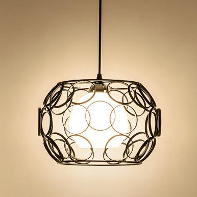 Moderne créatif fer forgé 1-lumière suspension 