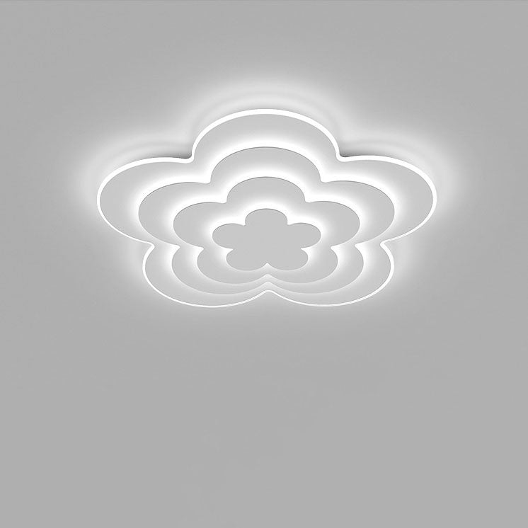 Moderne kreative Blumen-Blütenblatt-Acryl-LED-Unterputzbeleuchtung
