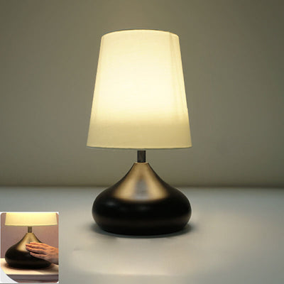 Modern Simplicity ABS Lampshade Multiple Switch Options LED Table Lamp