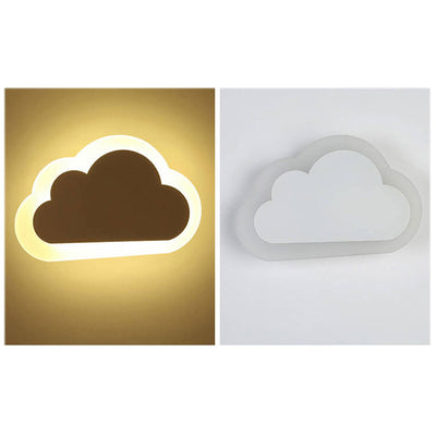 Nordic Acryl Creative Cloud Design LED-Wandleuchte