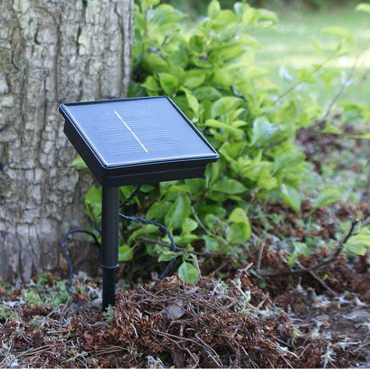 Luces de cadena LED para exteriores a prueba de agua y golpes Rosa Solar 