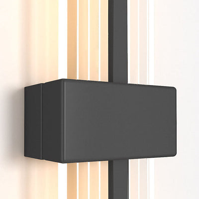 Light Luxury Creative Rectangular Acrylic LED Wall Sconce Lamp