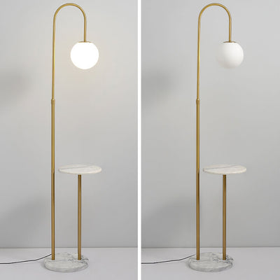 Industrielle Eisen Kreativ Regal 1-Licht Stehlampe 