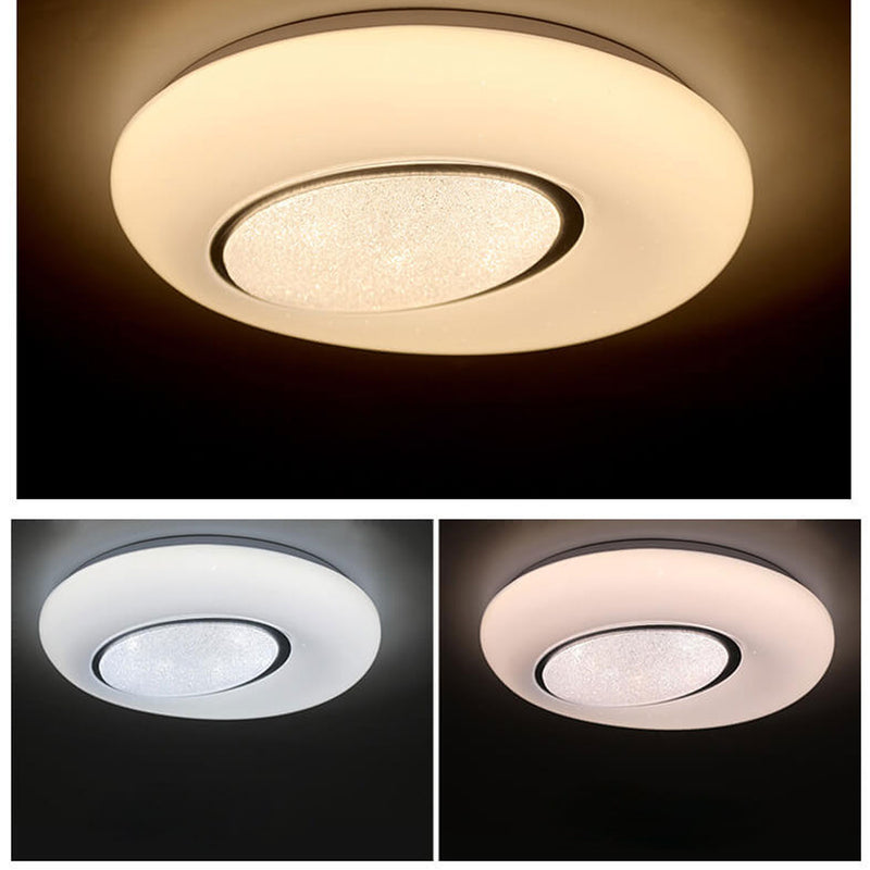 Colorful RGB Smart Remote Control LED Flush Mount Ceiling Light