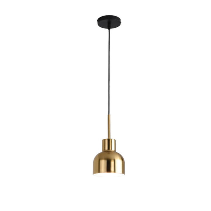 Industrielle Eisen Einfacher Glockenschirm Design 1-Licht Pendelleuchte 