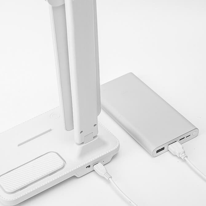 Lampe de Table LED à Double Tête Créative avec Protection des Yeux et Angle Réglable 
