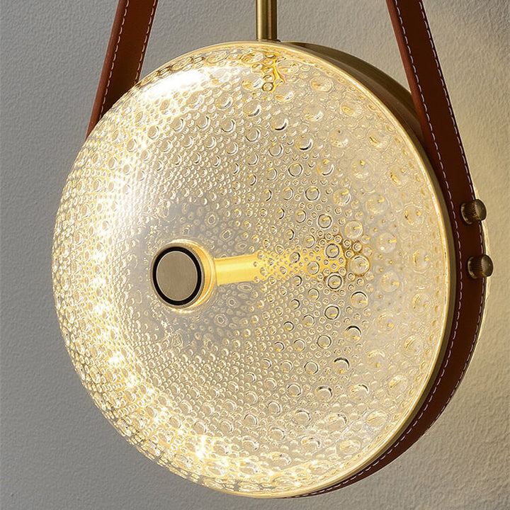 Light Luxury Vintage Belt Creative Design LED Pendant Light