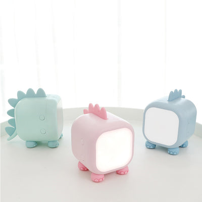 Kreative Cartoon Silikon Little Fat Chicken LED USB Pat Pat Nachtlicht Tischlampe 