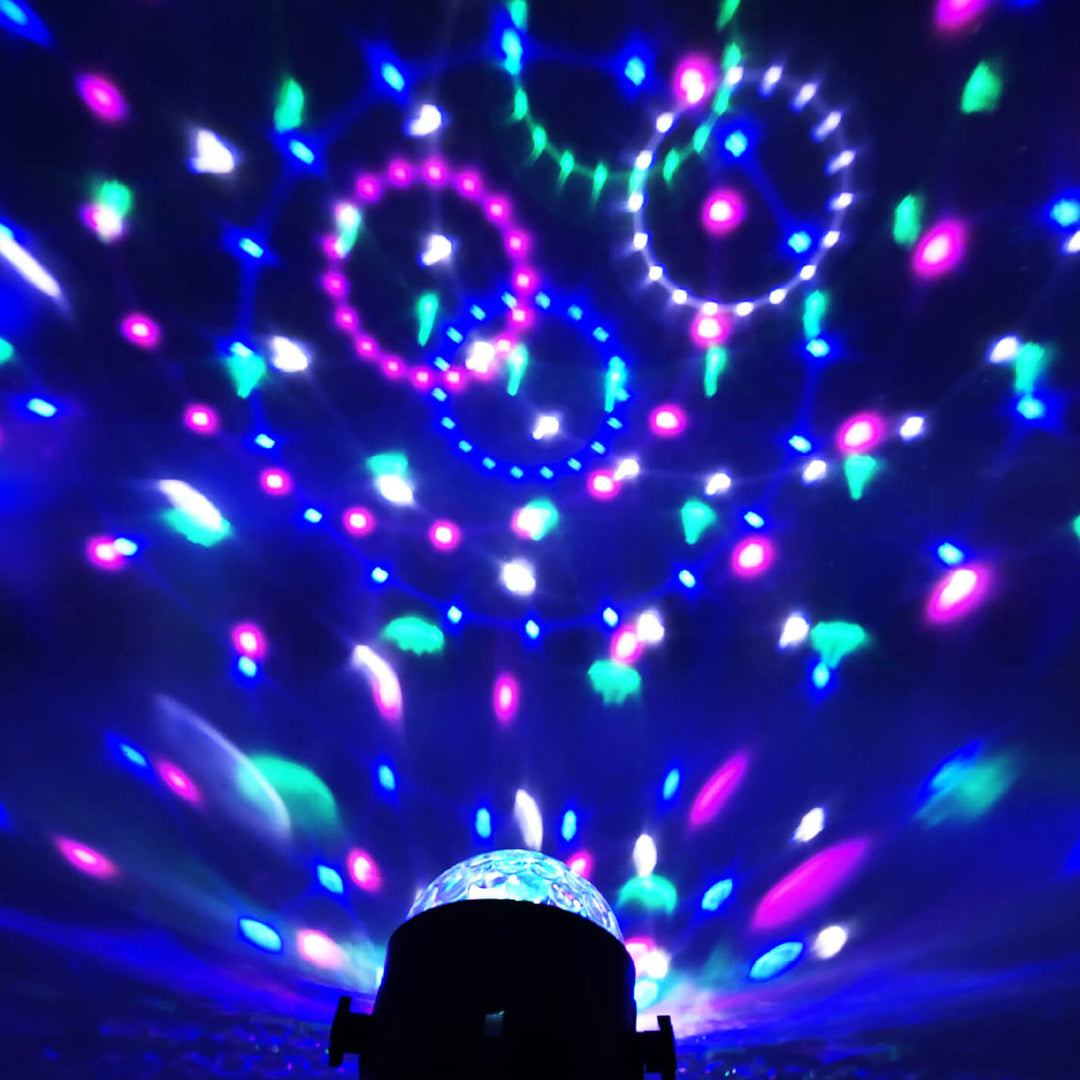 Lumière de fête USB Magic Ball LED Disco Couleurs clignotantes pour scène 