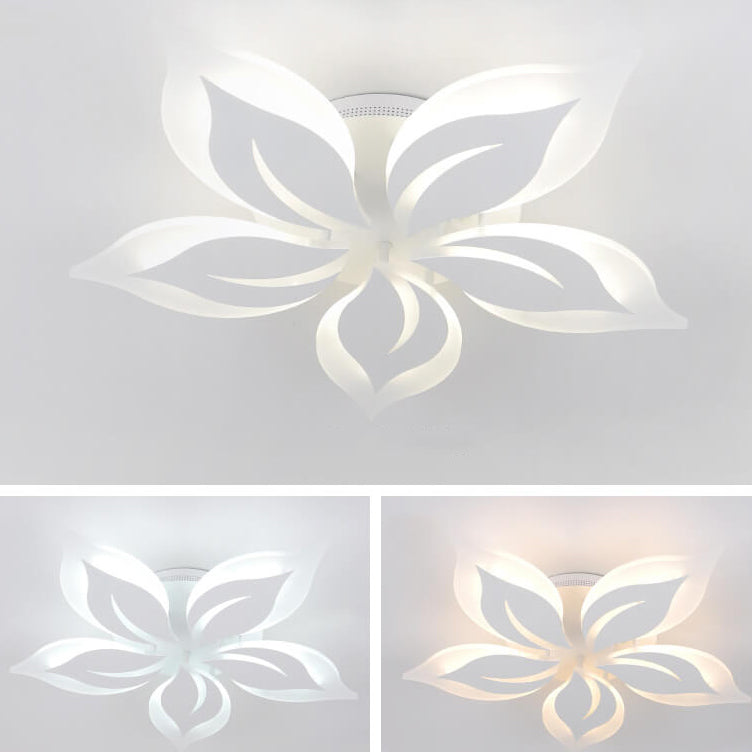 Moderne kreative Bauhinia-Blumen-Acryl-LED-Unterputz-Deckenleuchte 