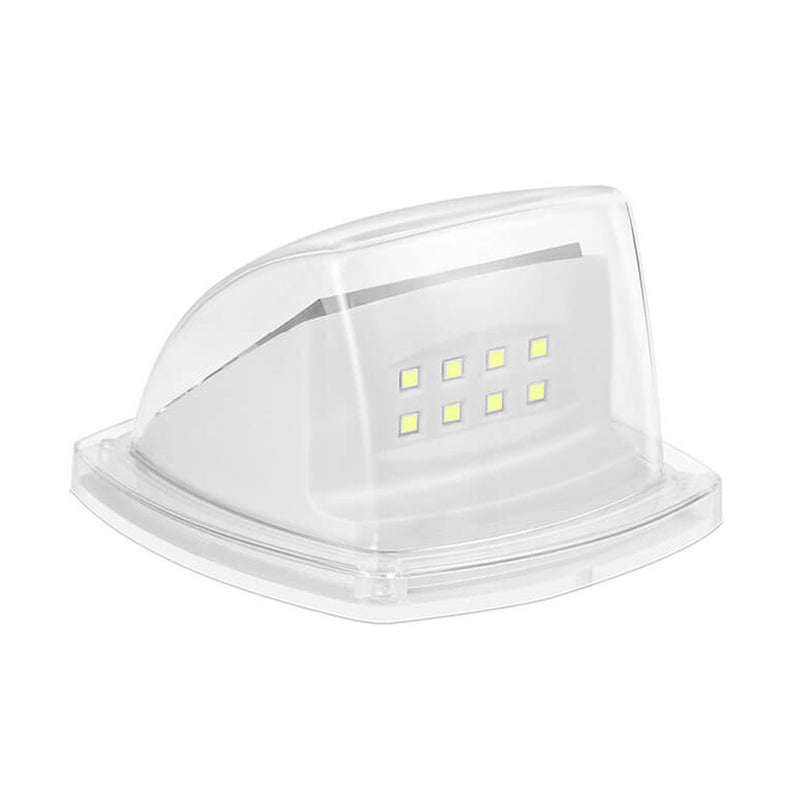 Aplique de pared con lámpara LED triangular impermeable solar para exteriores 