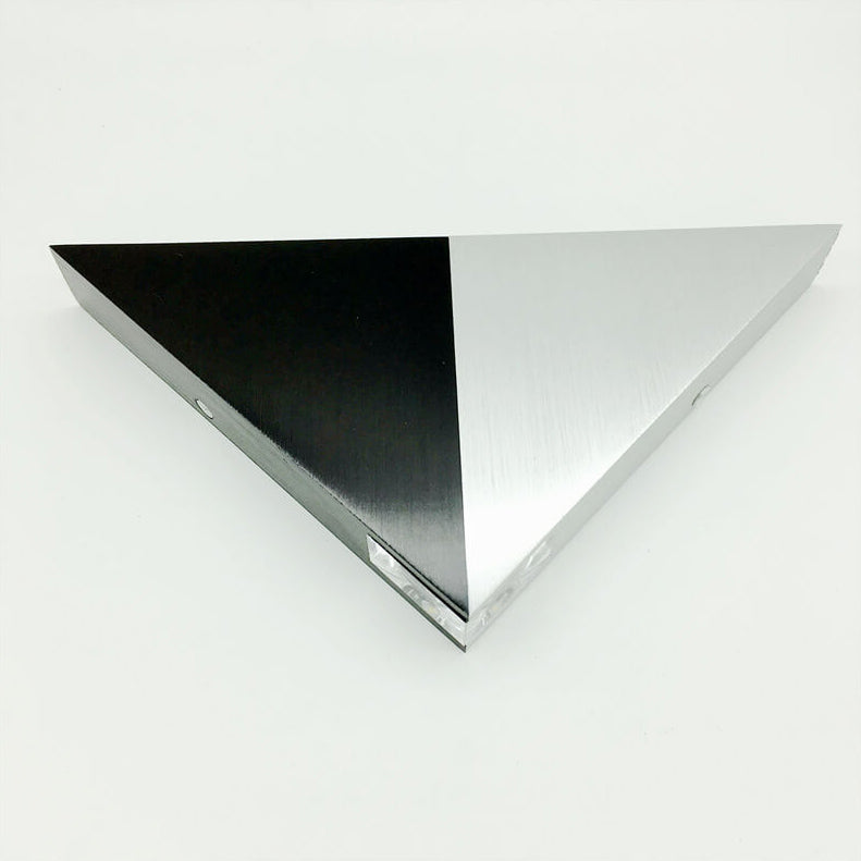 Modern Creative Aluminum Acrylic Stereo Triangle Pyramid Design LED Wall Sconce Lamp