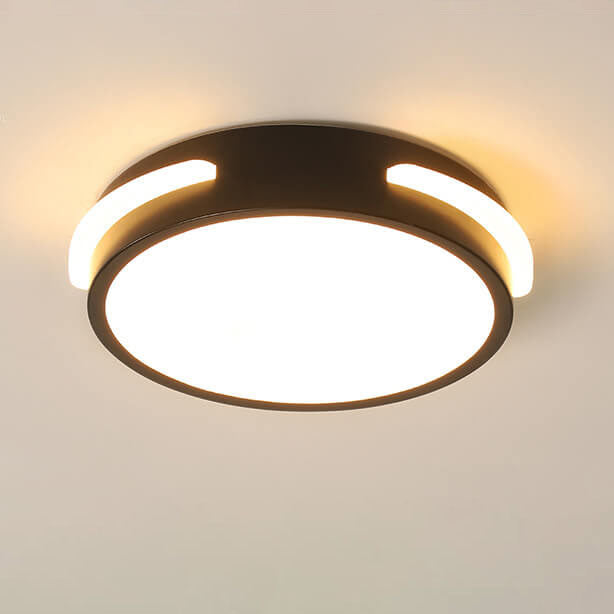 Modern Simple Square Round Side Lighted Acrylic LED Flush Mount Ceiling Light