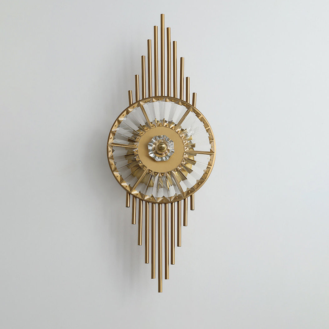 Applique murale LED design créatif en cristal de luxe 