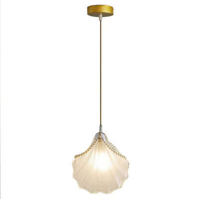 Creative Light Luxury Pearl Shell 1-Licht-Pendelleuchte