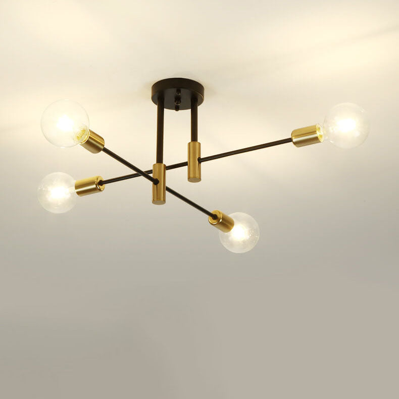 Nordic Minimalist Iron 4/6/8-Light Island Light Chandelier