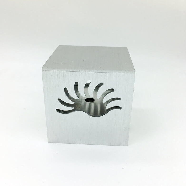 Kreative quadratische Aluminium-Phönixschwanz-LED-Dekorative Wandleuchte 