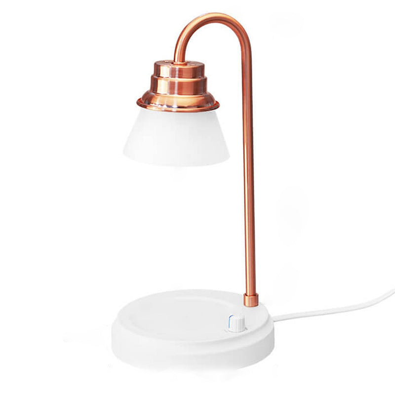 Modern Simple Metal Wood 1-Light Melting Wax Table Lamp
