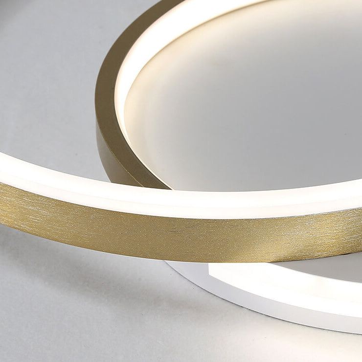 Luz de techo LED Nordic Creative Circle 