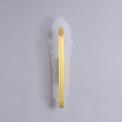 Applique murale LED de luxe en acrylique avec queue de phénix, lumière nordique 