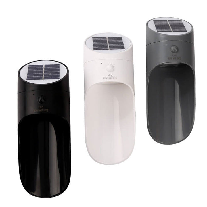 Lampe murale étanche à capteur créatif LED solaire 