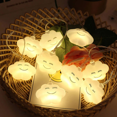 Guirlande lumineuse LED à piles 10/20 lumières pour décoration festive intérieure 