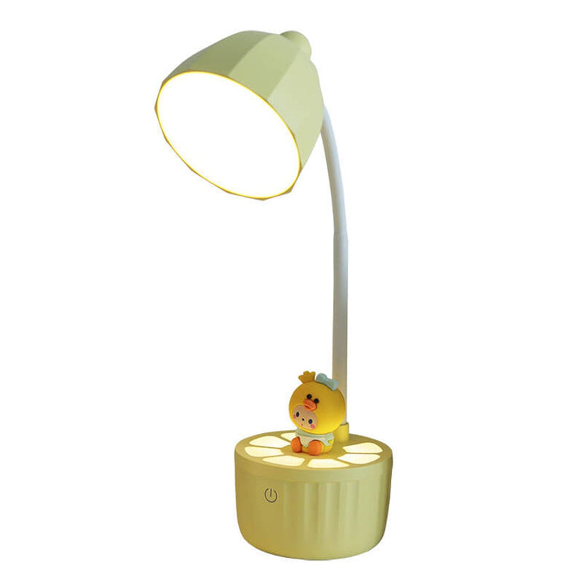 Creative Macaron Cartoon Round LED Eye Care Desk Lamp